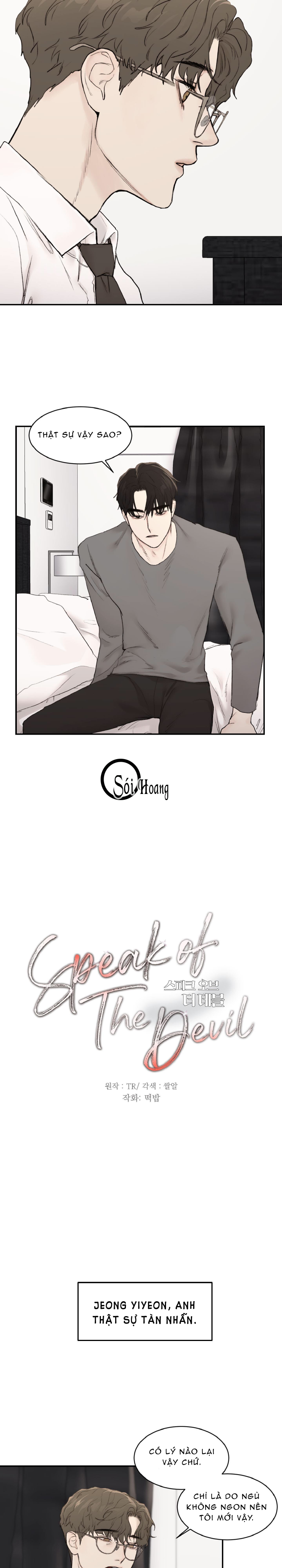 đọc truyện Speak Of The Devil Chương 13.1 ảnh 5 tại Thiên Thai Truyện