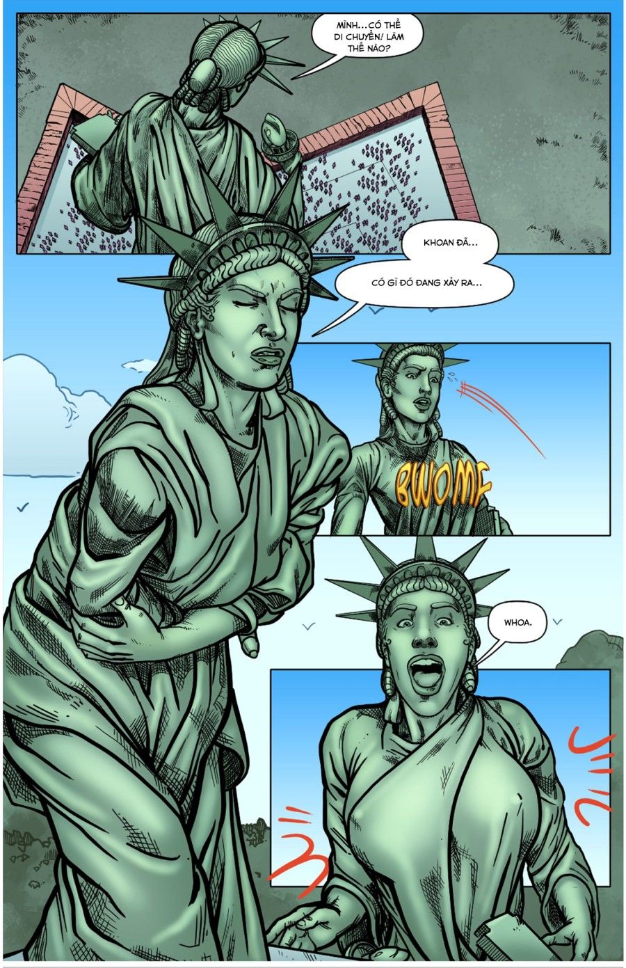 Stars And Stripes Oneshot page 5 - Giả Dược