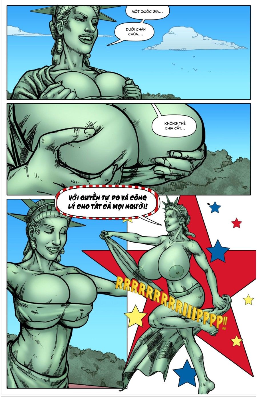 Stars And Stripes Oneshot page 6 - Giả Dược
