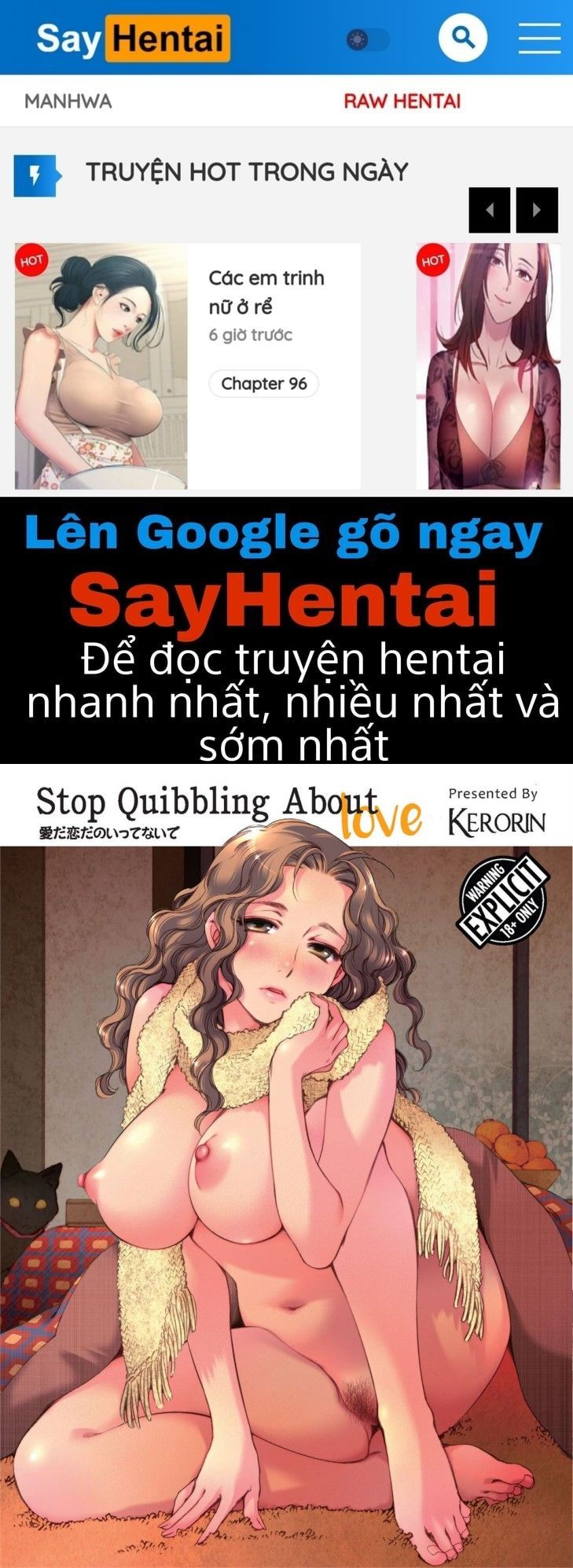 đọc truyện Stop Quibbling About Love Chương 1 ảnh 1 tại Thiên Thai Truyện