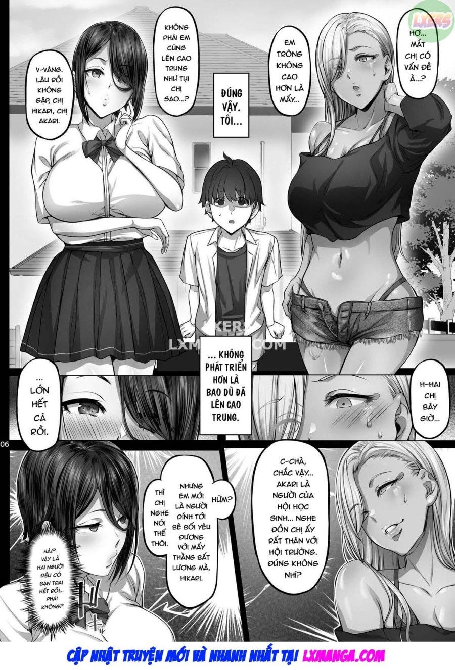 Sự Cám Dỗ Của Chị Em Nhà Anegasaki Oneshot page 9 - Giả Dược
