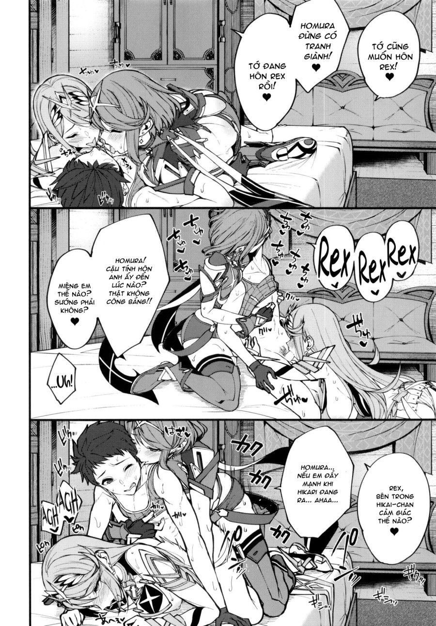 đọc truyện Sự Dẫn Dắt Của Mặt Trời Rực Lửa (xenoblade Chronicles 2) Oneshot ảnh 14 tại Thiên Thai Truyện