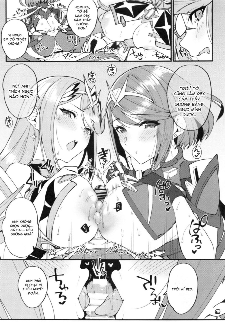 đọc truyện Sự Dẫn Dắt Của Mặt Trời Rực Lửa (xenoblade Chronicles 2) Oneshot ảnh 17 tại Thiên Thai Truyện