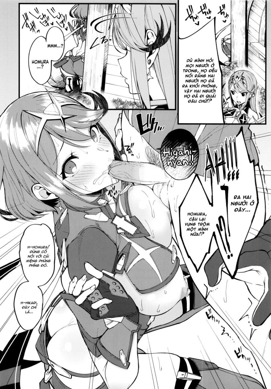 đọc truyện Sự Dẫn Dắt Của Mặt Trời Rực Lửa (xenoblade Chronicles 2) Oneshot ảnh 10 tại Thiên Thai Truyện