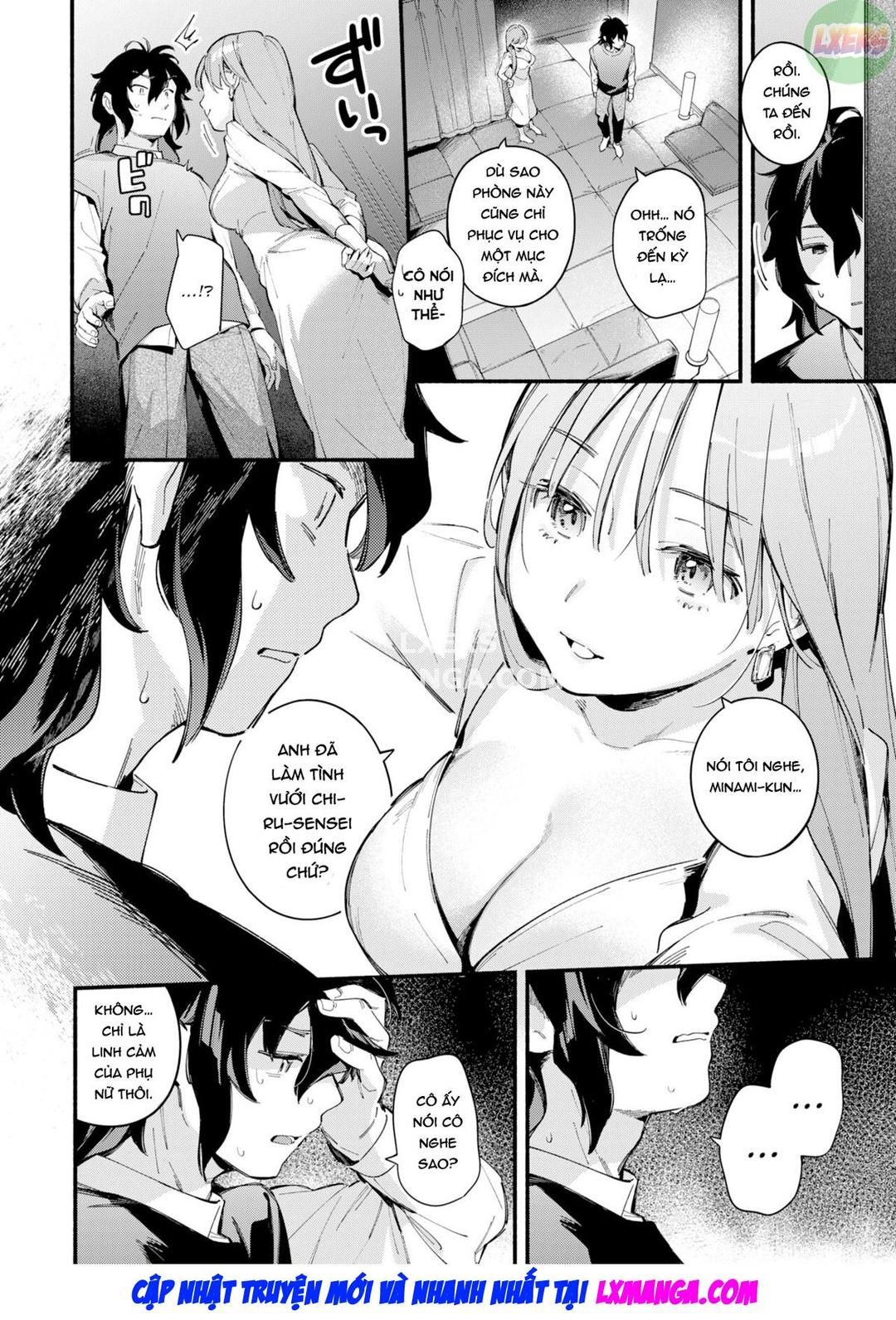 Sự Điên Cuồng Của Miaku Chiru-sensei Chương 2 page 11 - Giả Dược