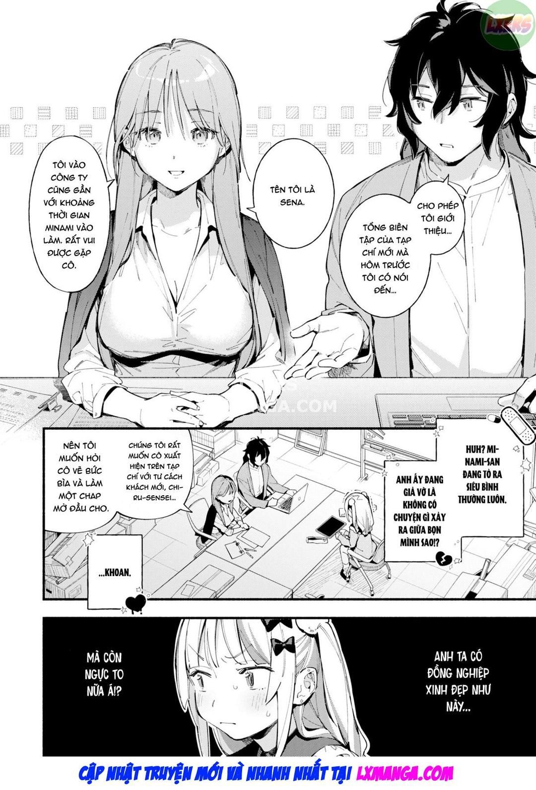 Sự Điên Cuồng Của Miaku Chiru-sensei Chương 2 page 5 - Giả Dược