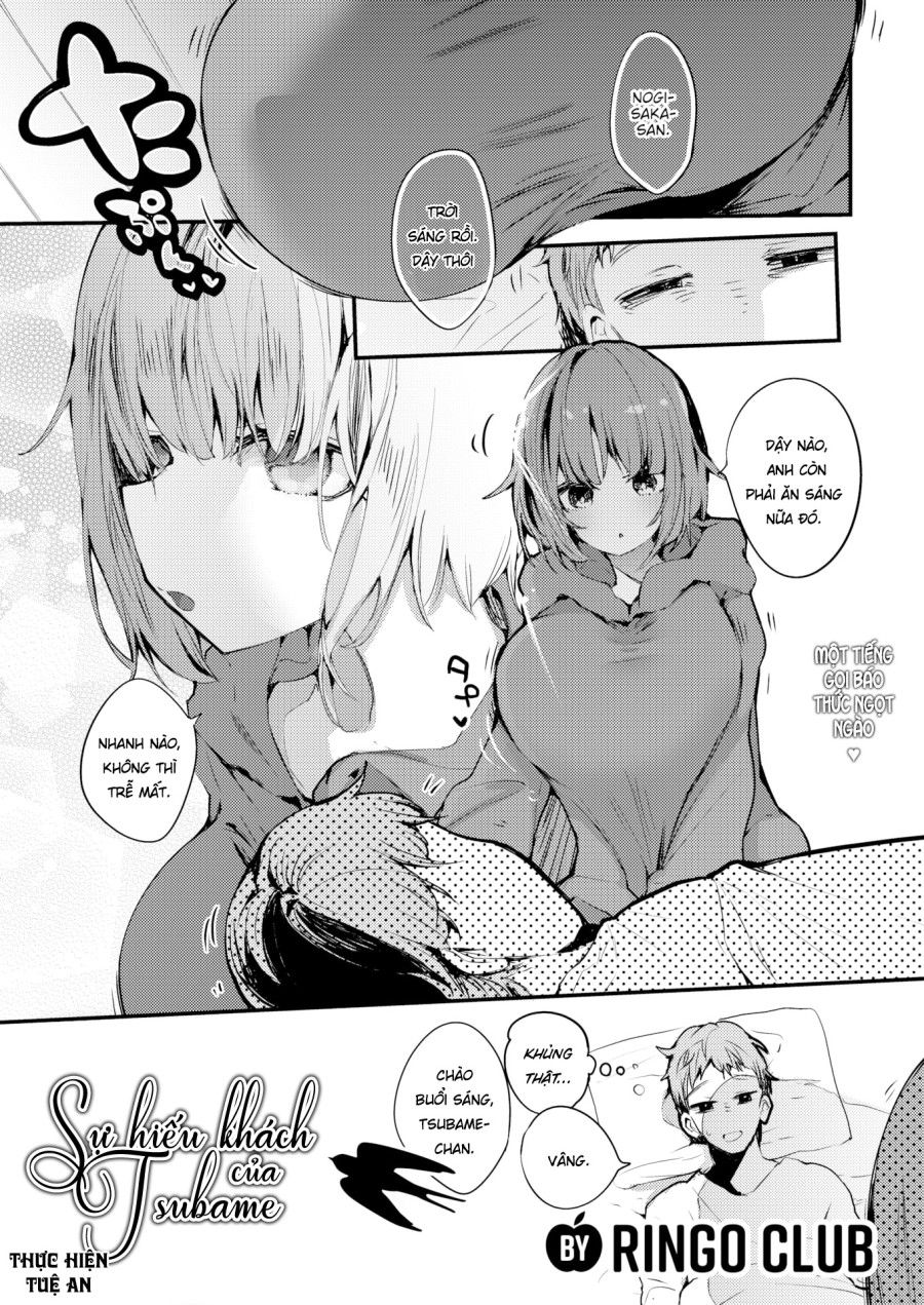 Sự Hiếu Khách Của Tsubame Oneshot page 2 - Giả Dược