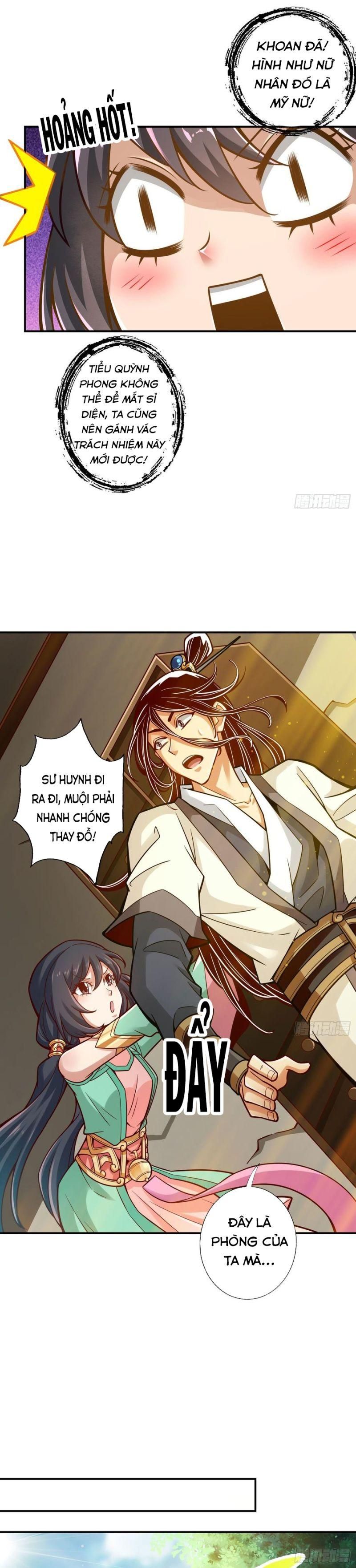 đọc truyện Sư Huynh Của Ta Quá Cẩn Thận Rồi Chương 106 ảnh 5 tại Thiên Thai Truyện