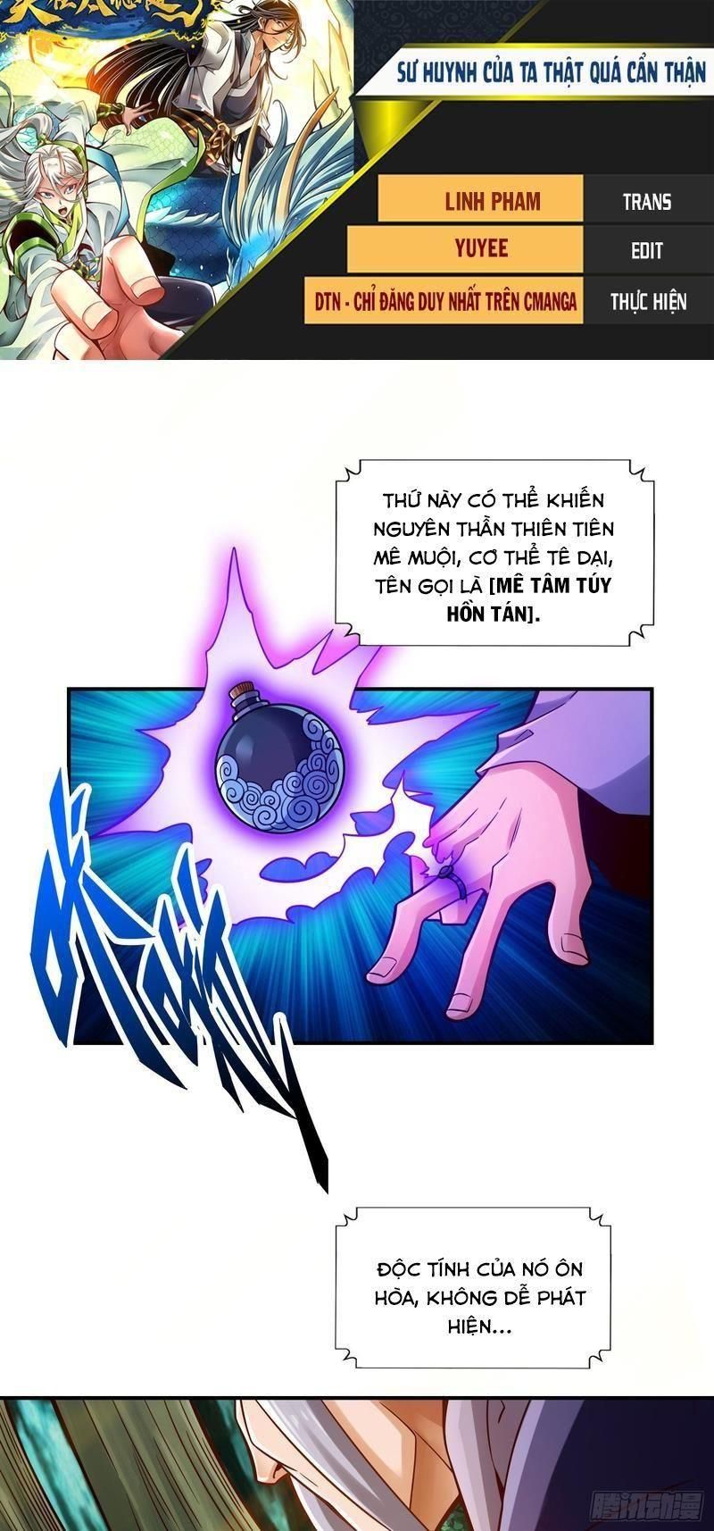 đọc truyện Sư Huynh Của Ta Quá Cẩn Thận Rồi Chương 114 ảnh 3 tại Thiên Thai Truyện