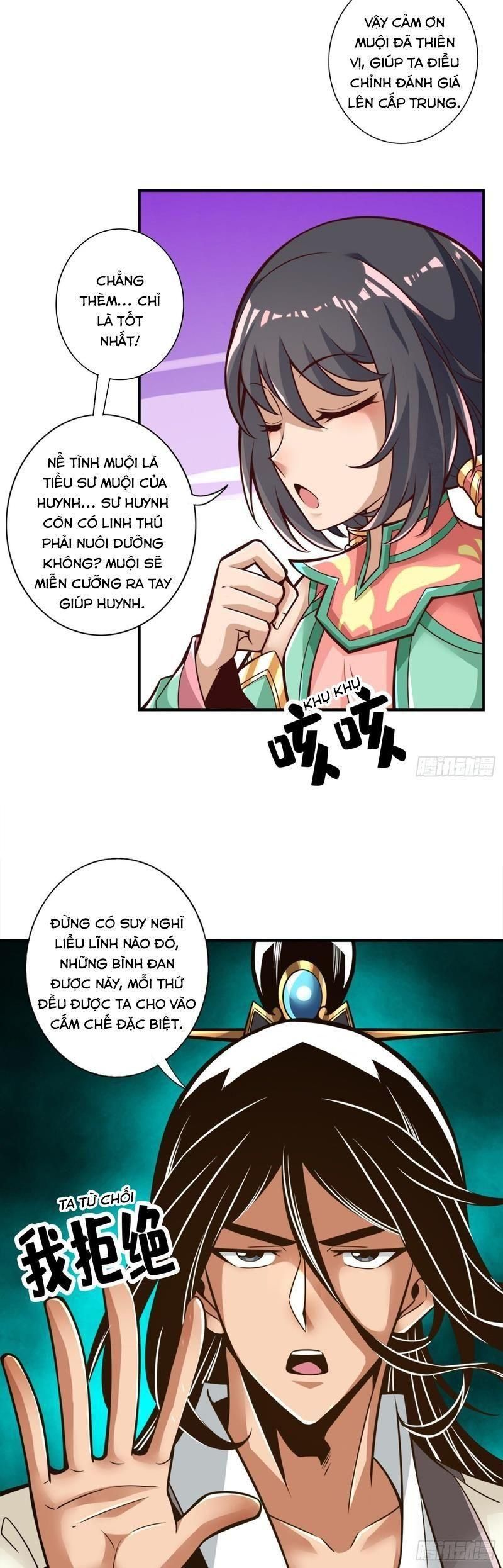 đọc truyện Sư Huynh Của Ta Quá Cẩn Thận Rồi Chương 115 ảnh 13 tại Thiên Thai Truyện