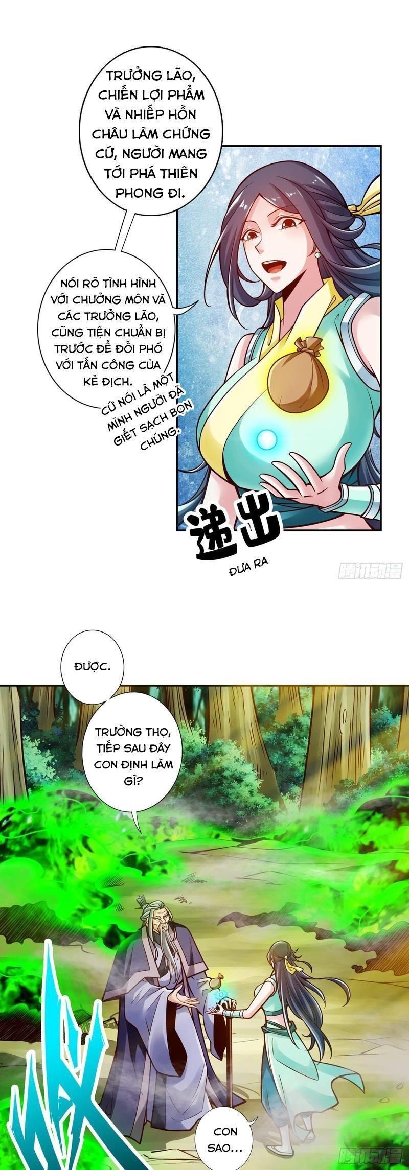 đọc truyện Sư Huynh Của Ta Quá Cẩn Thận Rồi Chương 115 ảnh 4 tại Thiên Thai Truyện