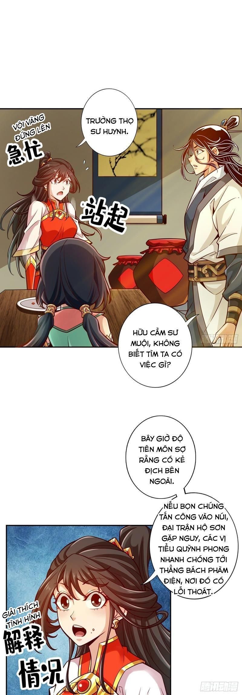 đọc truyện Sư Huynh Của Ta Quá Cẩn Thận Rồi Chương 116 ảnh 10 tại Thiên Thai Truyện