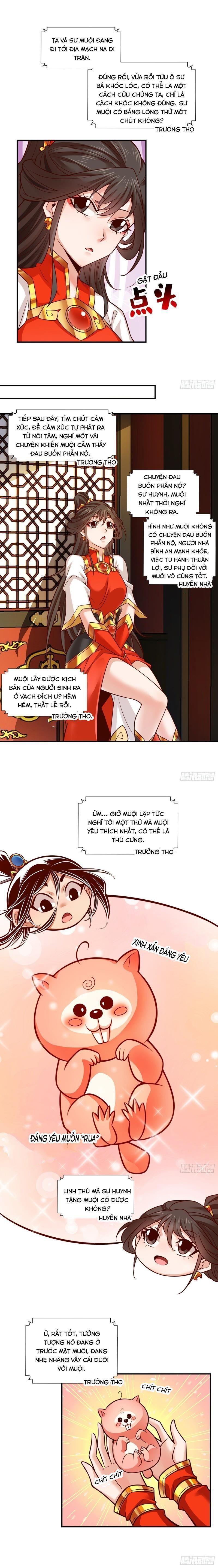 đọc truyện Sư Huynh Của Ta Quá Cẩn Thận Rồi Chương 119 ảnh 7 tại Thiên Thai Truyện