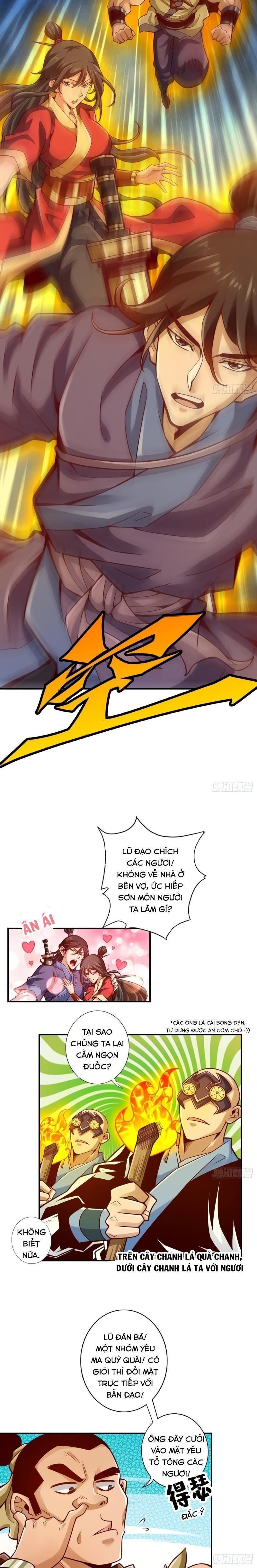 đọc truyện Sư Huynh Của Ta Quá Cẩn Thận Rồi Chương 121 ảnh 5 tại Thiên Thai Truyện