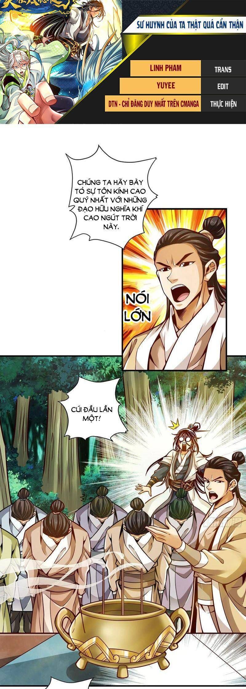 đọc truyện Sư Huynh Của Ta Quá Cẩn Thận Rồi Chương 129 ảnh 3 tại Thiên Thai Truyện