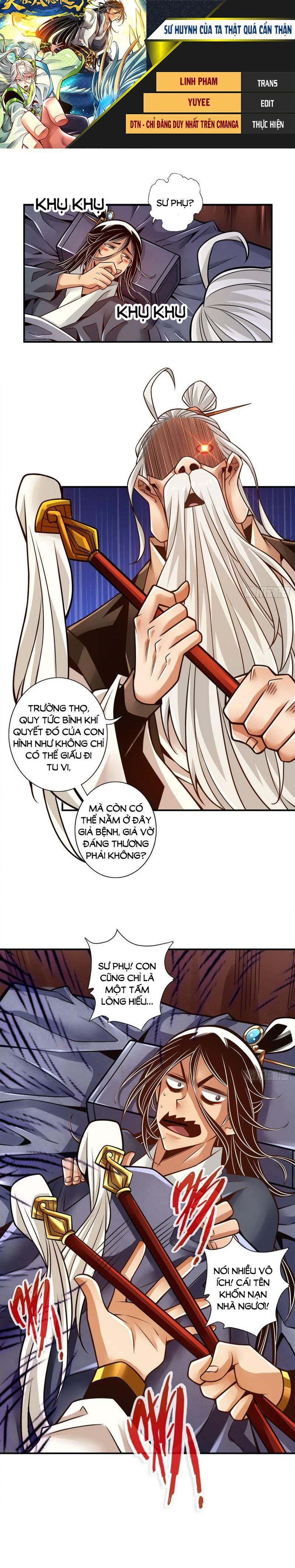 đọc truyện Sư Huynh Của Ta Quá Cẩn Thận Rồi Chương 130 ảnh 3 tại Thiên Thai Truyện