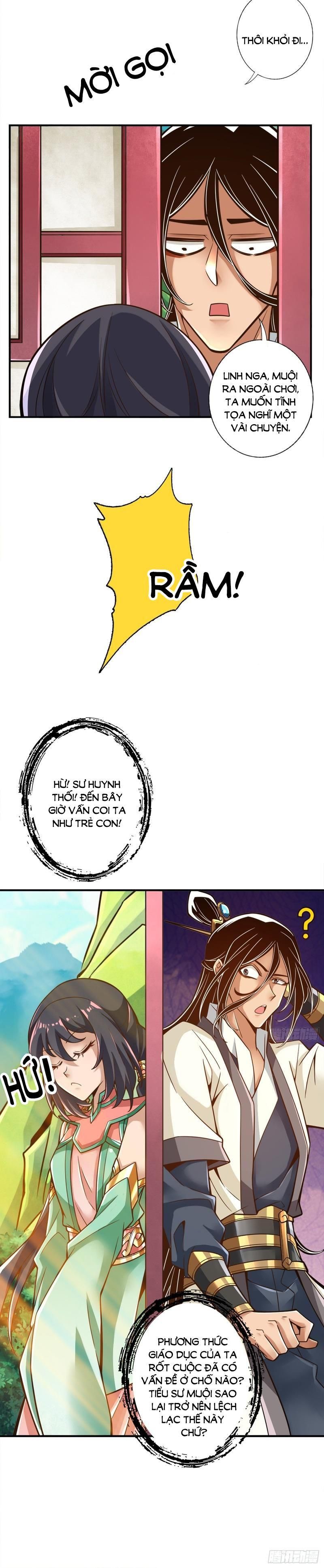 đọc truyện Sư Huynh Của Ta Quá Cẩn Thận Rồi Chương 130 ảnh 6 tại Thiên Thai Truyện