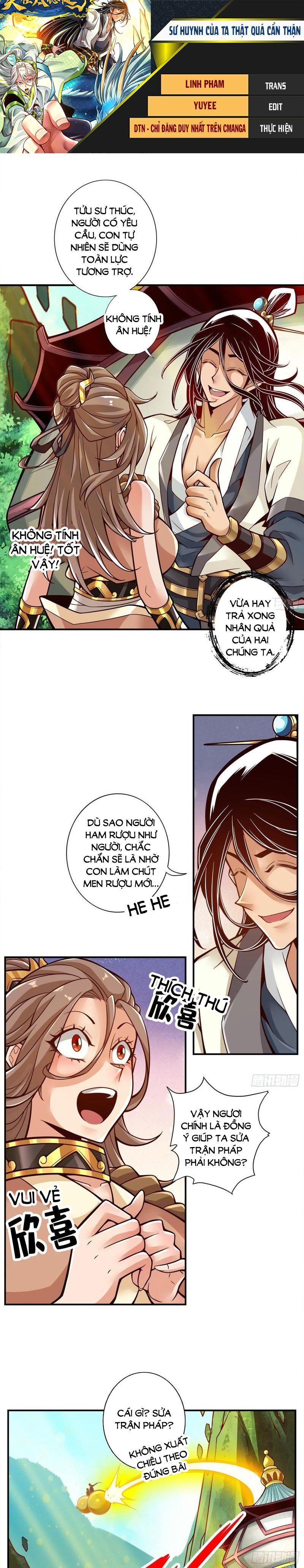 đọc truyện Sư Huynh Của Ta Quá Cẩn Thận Rồi Chương 131 ảnh 3 tại Thiên Thai Truyện