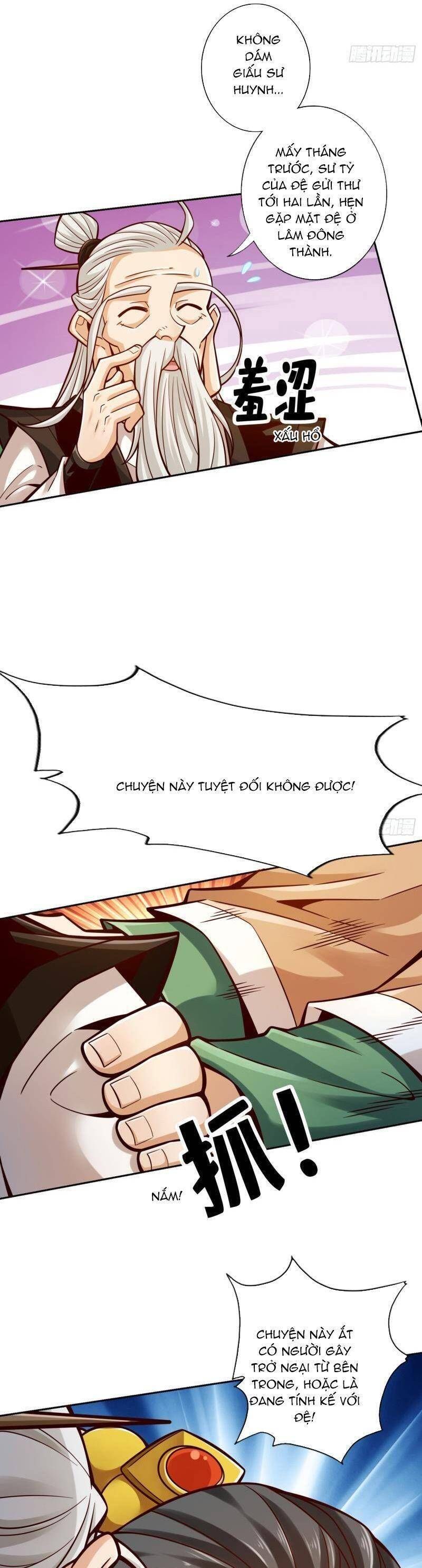 đọc truyện Sư Huynh Của Ta Quá Cẩn Thận Rồi Chương 144 ảnh 5 tại Thiên Thai Truyện