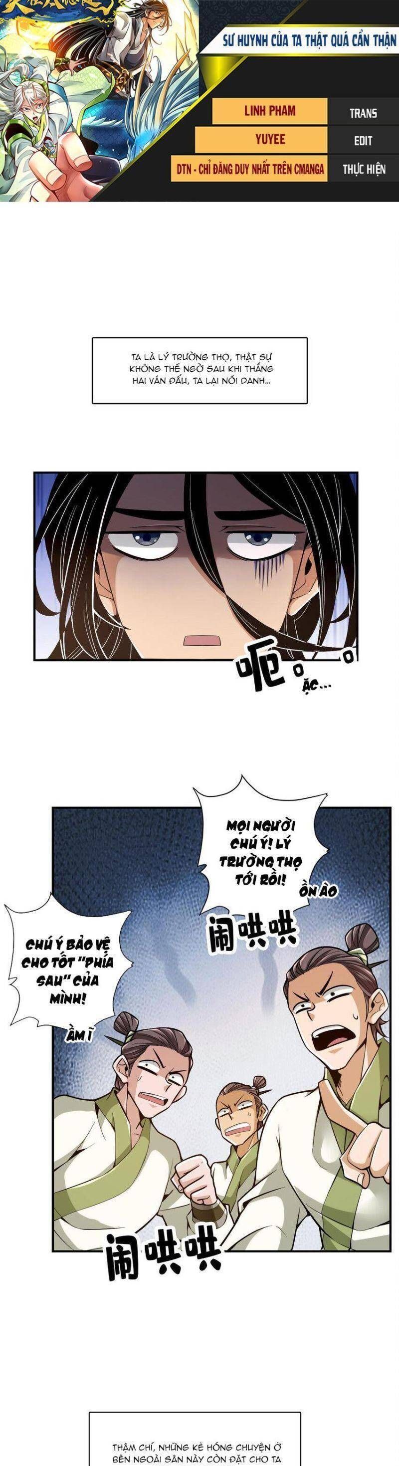 đọc truyện Sư Huynh Của Ta Quá Cẩn Thận Rồi Chương 152 ảnh 3 tại Thiên Thai Truyện