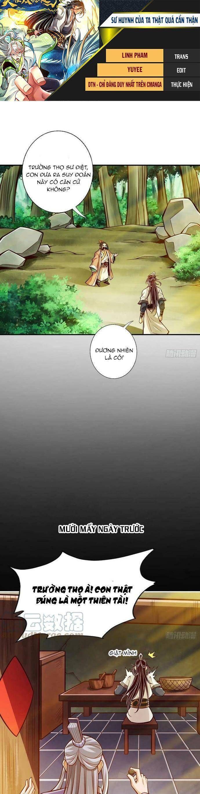 đọc truyện Sư Huynh Của Ta Quá Cẩn Thận Rồi Chương 164 ảnh 3 tại Thiên Thai Truyện