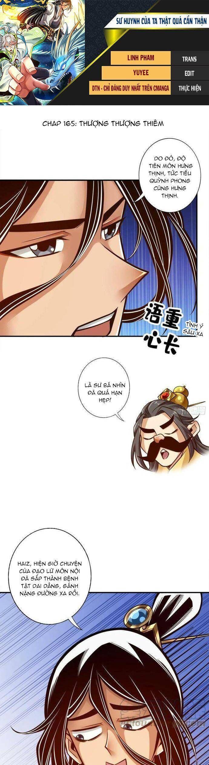 đọc truyện Sư Huynh Của Ta Quá Cẩn Thận Rồi Chương 165 ảnh 3 tại Thiên Thai Truyện