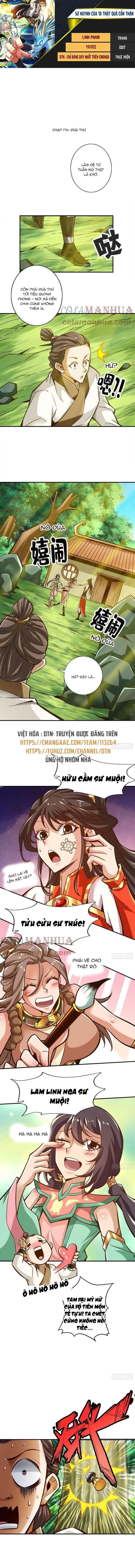 đọc truyện Sư Huynh Của Ta Quá Cẩn Thận Rồi Chương 174 ảnh 3 tại Thiên Thai Truyện