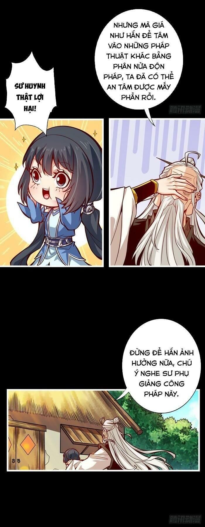 đọc truyện Sư Huynh Của Ta Quá Cẩn Thận Rồi Chương 4 ảnh 9 tại Thiên Thai Truyện