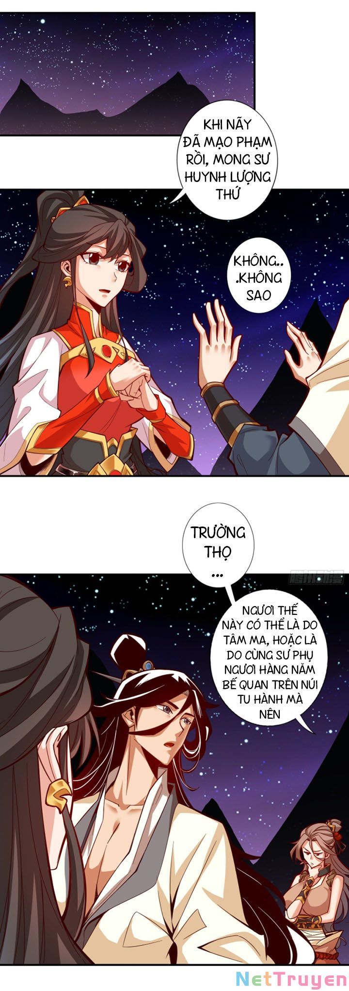 đọc truyện Sư Huynh Của Ta Quá Cẩn Thận Rồi Chương 8 ảnh 5 tại Thiên Thai Truyện