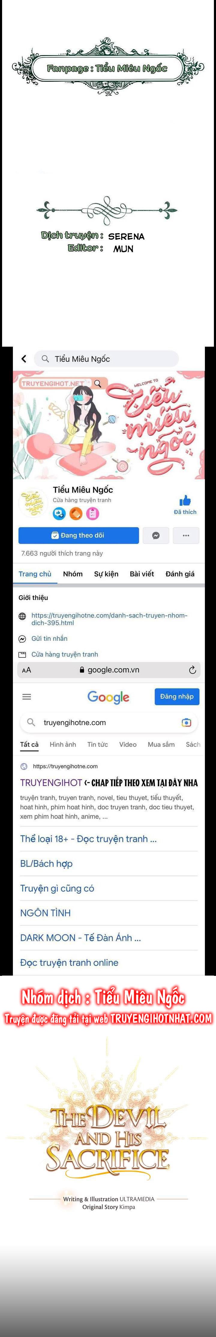đọc truyện Sự Hy Sinh Của Ác Quỷ Chương 5.1 ảnh 1 tại Giả Dược