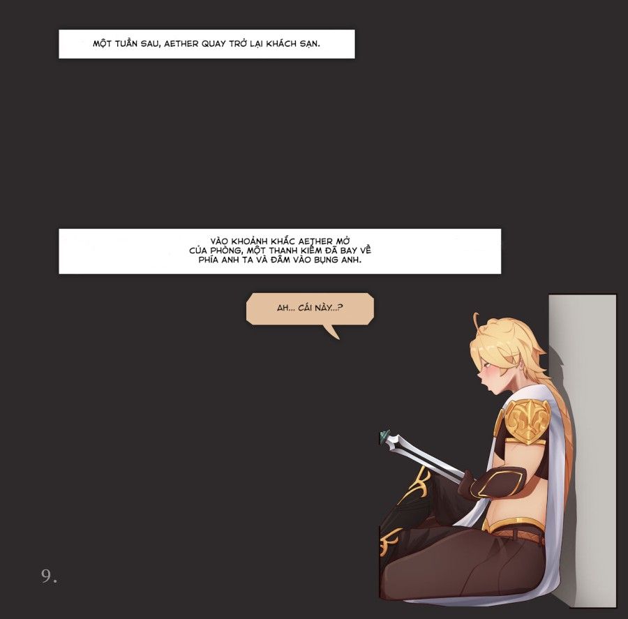 Sự Khủng Hoảng Cảm Xúc Của Aether Và Kamisato Oneshot page 11 - Giả Dược