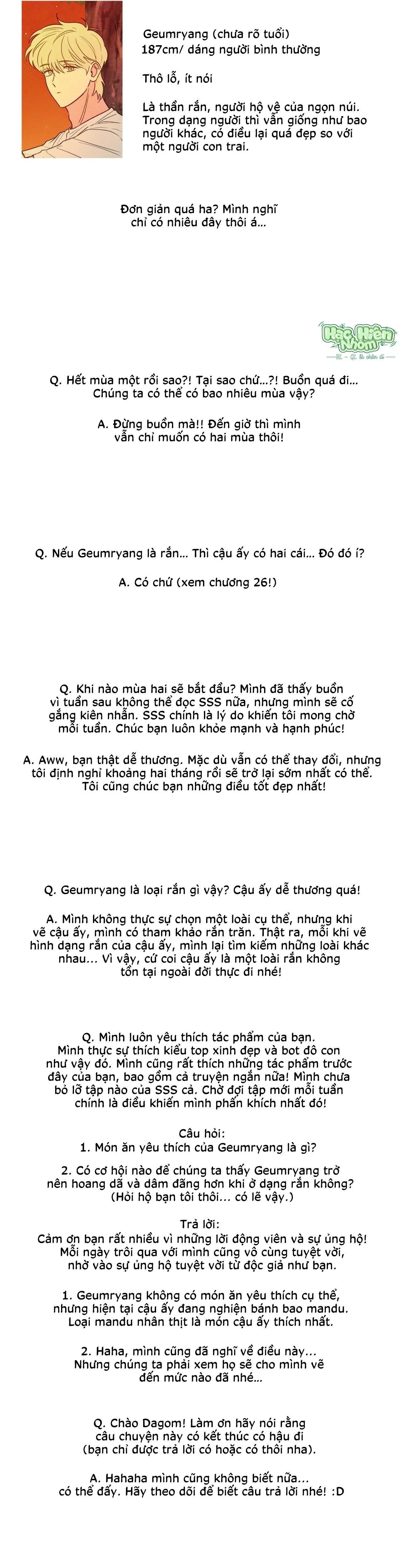đọc truyện Sự Quyến Rũ Của Thần Rắn Chương 26.5 ảnh 3 tại Giả Dược