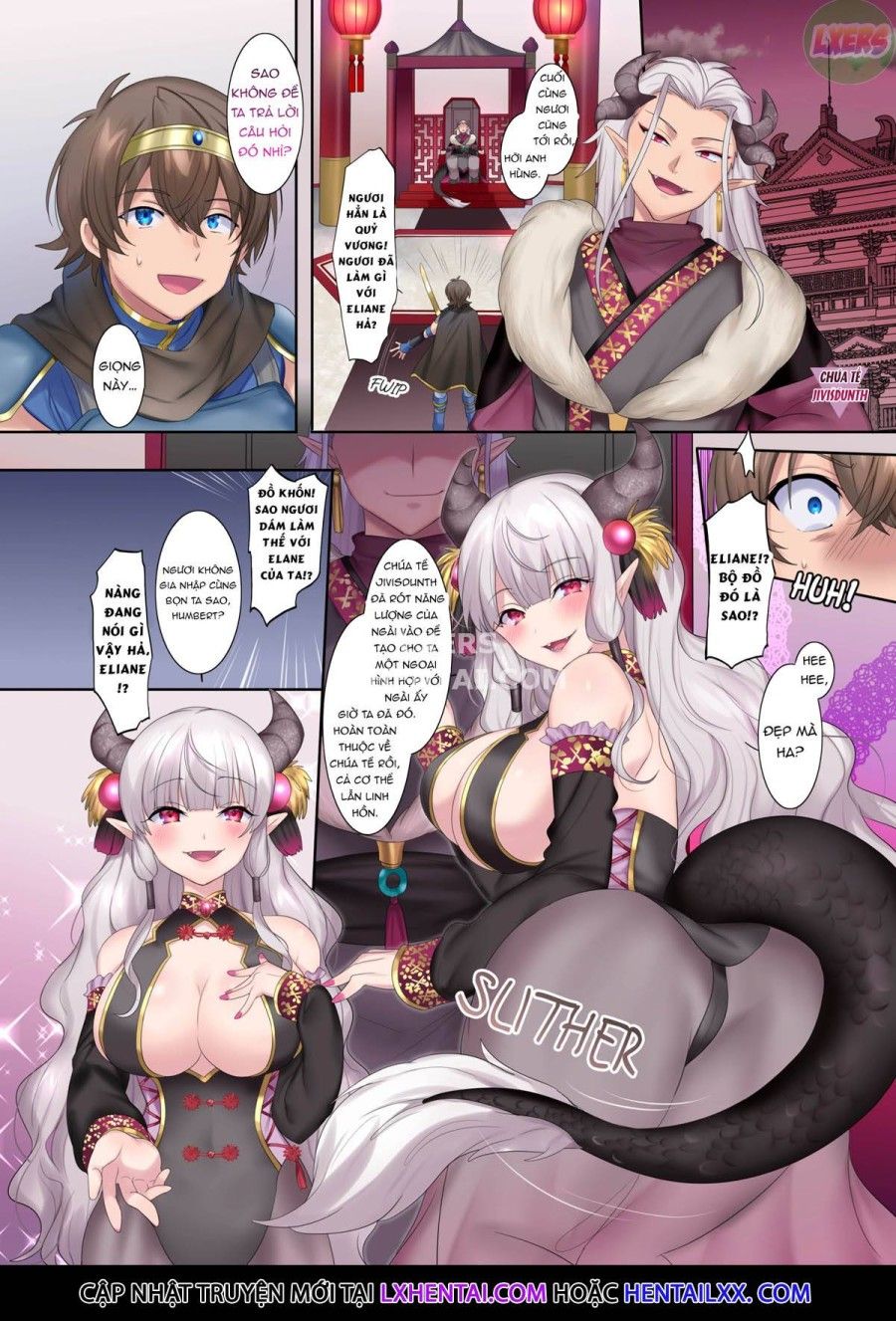 Sự Sụp Đổ Của Một Anh Hùng Từ Grace Dragon Princess Oneshot page 8 - Giả Dược