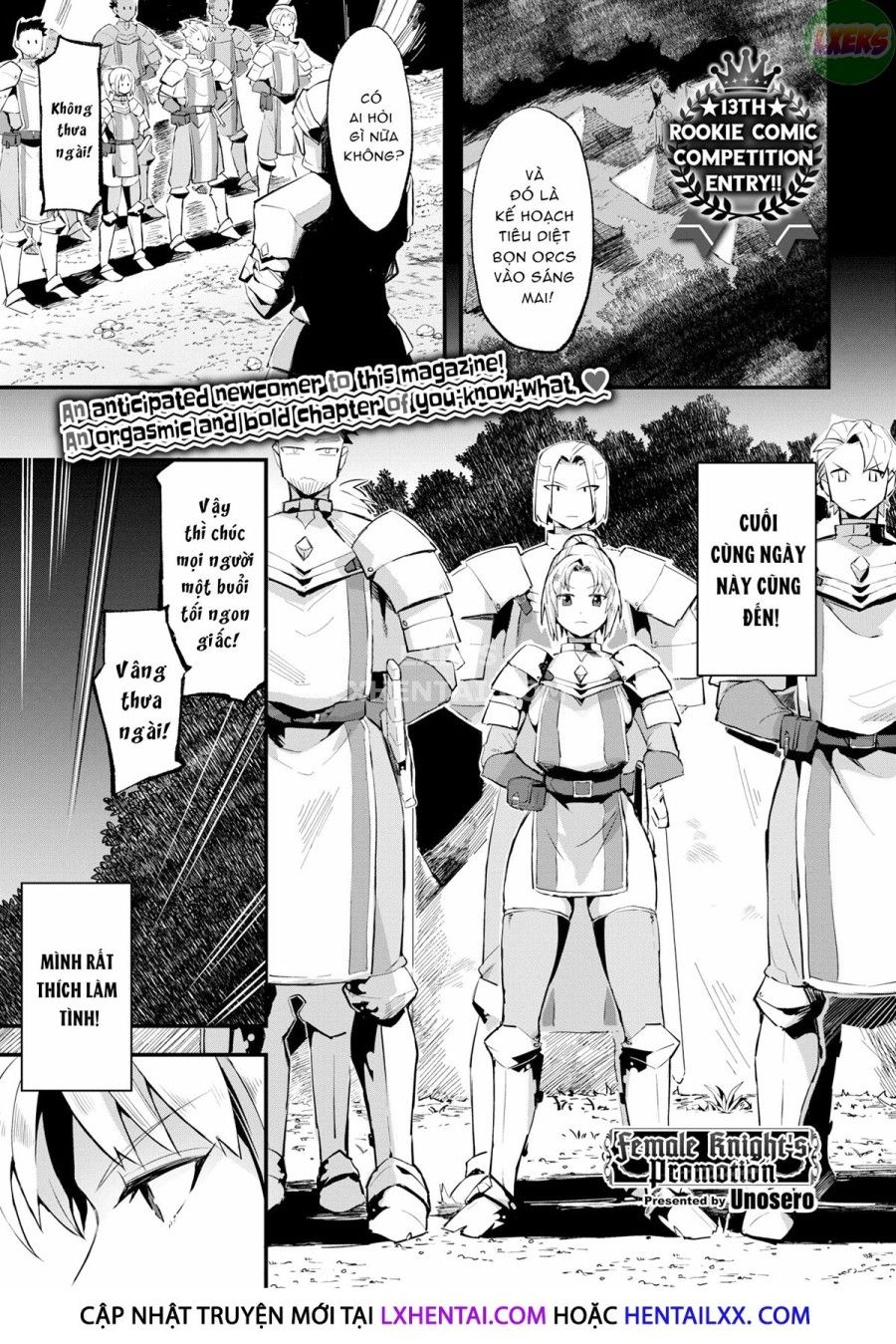 Sự Thăng Chức Của Nữ Hiệp Sỹ Oneshot page 5 - Giả Dược