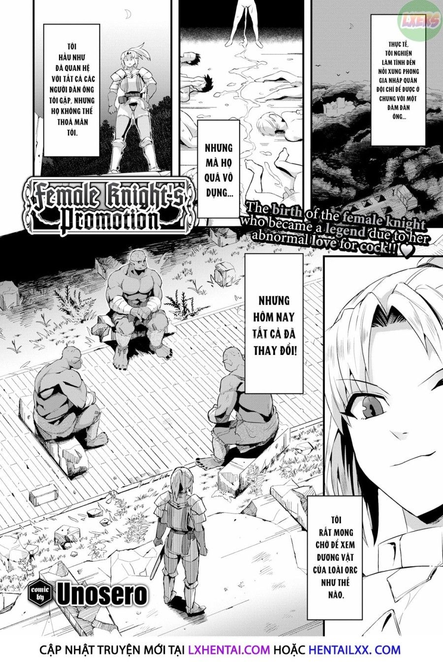 Sự Thăng Chức Của Nữ Hiệp Sỹ Oneshot page 6 - Giả Dược
