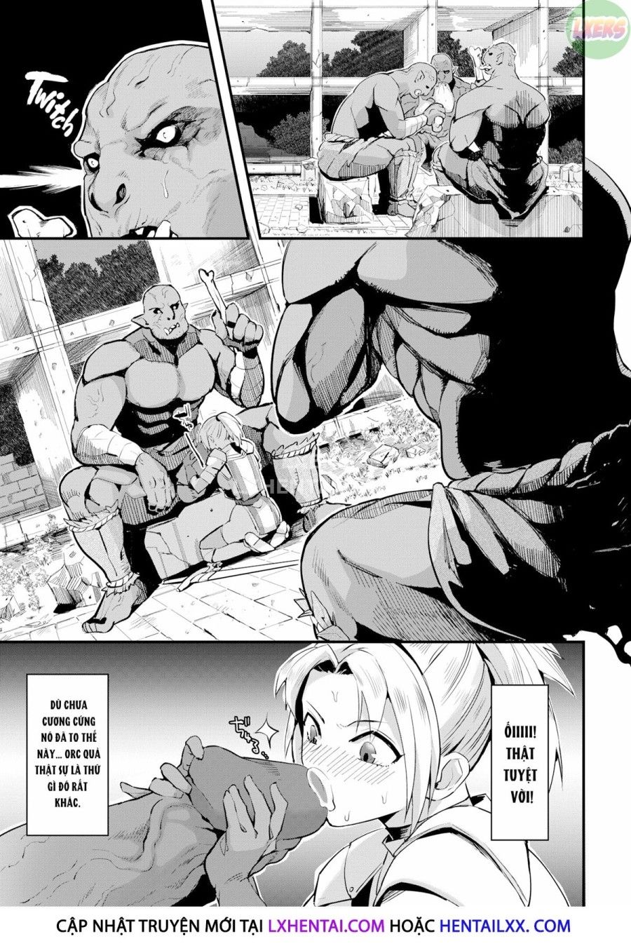 Sự Thăng Chức Của Nữ Hiệp Sỹ Oneshot page 7 - Giả Dược