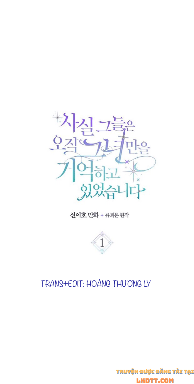 đọc truyện Sự Thật Thì, Họ Chỉ Nhớ Đến Cô Ấy Chương 1 ảnh 9 tại Thiên Thai Truyện