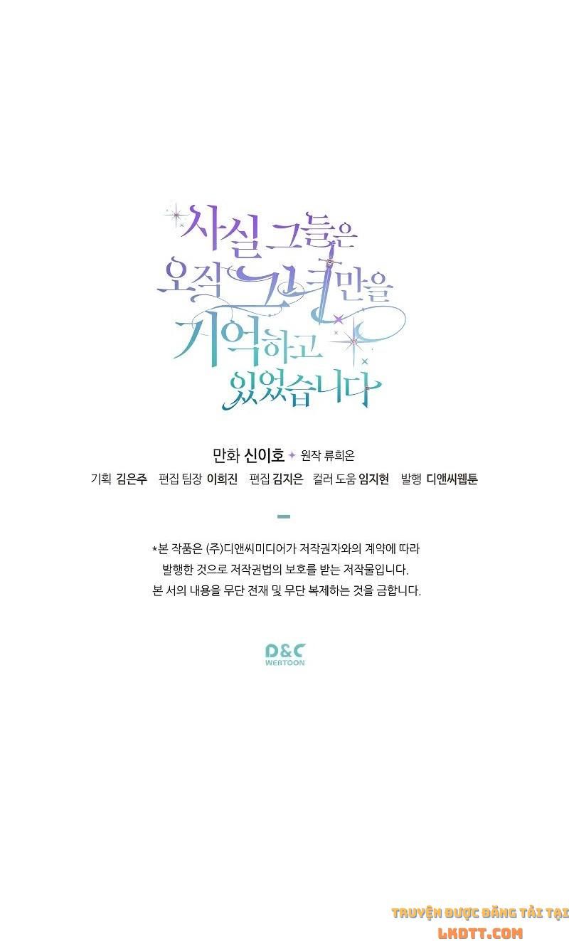 đọc truyện Sự Thật Thì, Họ Chỉ Nhớ Đến Cô Ấy Chương 12 ảnh 37 tại Thiên Thai Truyện