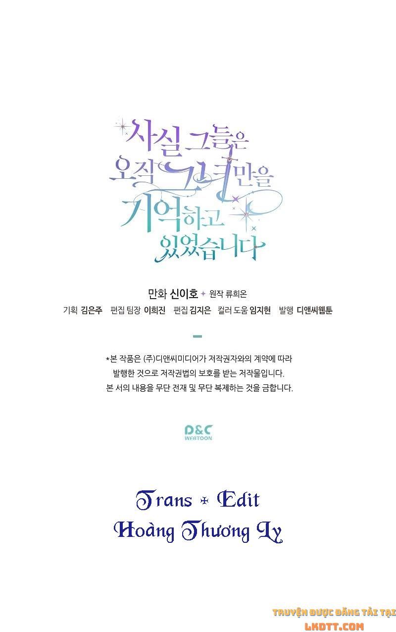 đọc truyện Sự Thật Thì, Họ Chỉ Nhớ Đến Cô Ấy Chương 15 ảnh 47 tại Thiên Thai Truyện