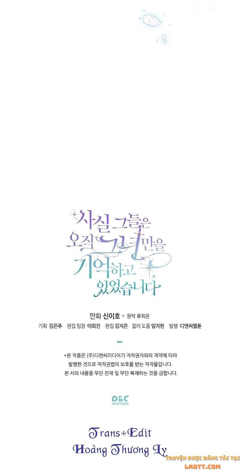 đọc truyện Sự Thật Thì, Họ Chỉ Nhớ Đến Cô Ấy Chương 16 ảnh 50 tại Thiên Thai Truyện