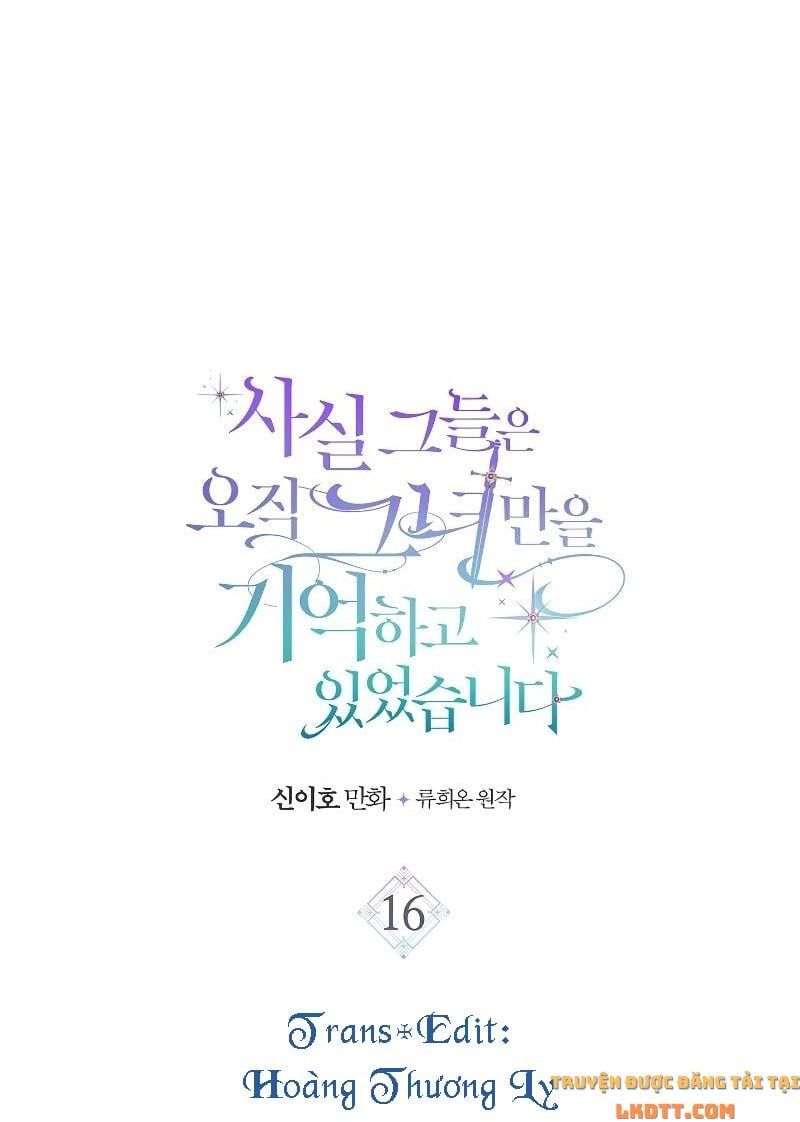 đọc truyện Sự Thật Thì, Họ Chỉ Nhớ Đến Cô Ấy Chương 16 ảnh 8 tại Thiên Thai Truyện