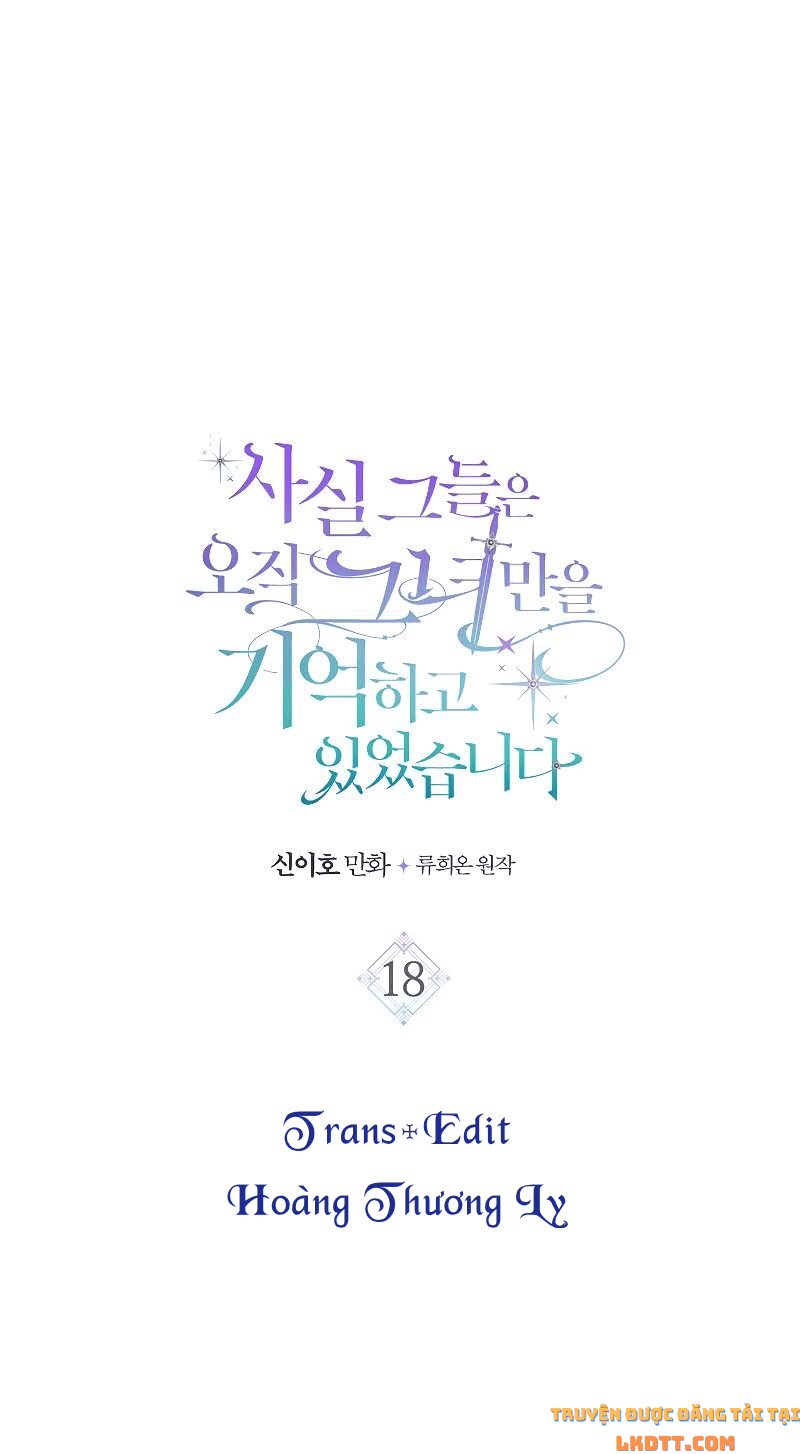 đọc truyện Sự Thật Thì, Họ Chỉ Nhớ Đến Cô Ấy Chương 18 ảnh 6 tại Thiên Thai Truyện