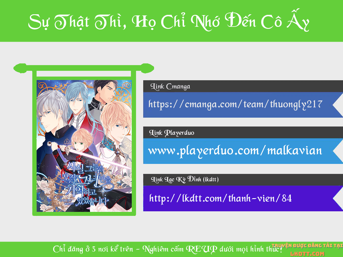 đọc truyện Sự Thật Thì, Họ Chỉ Nhớ Đến Cô Ấy Chương 19 ảnh 21 tại Thiên Thai Truyện