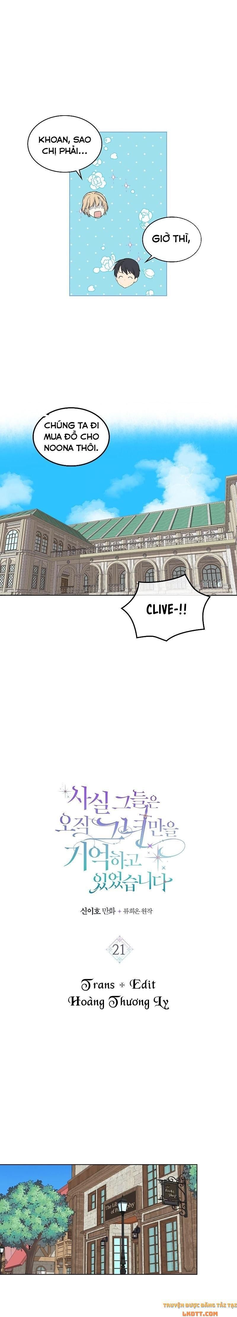 đọc truyện Sự Thật Thì, Họ Chỉ Nhớ Đến Cô Ấy Chương 21 ảnh 3 tại Thiên Thai Truyện