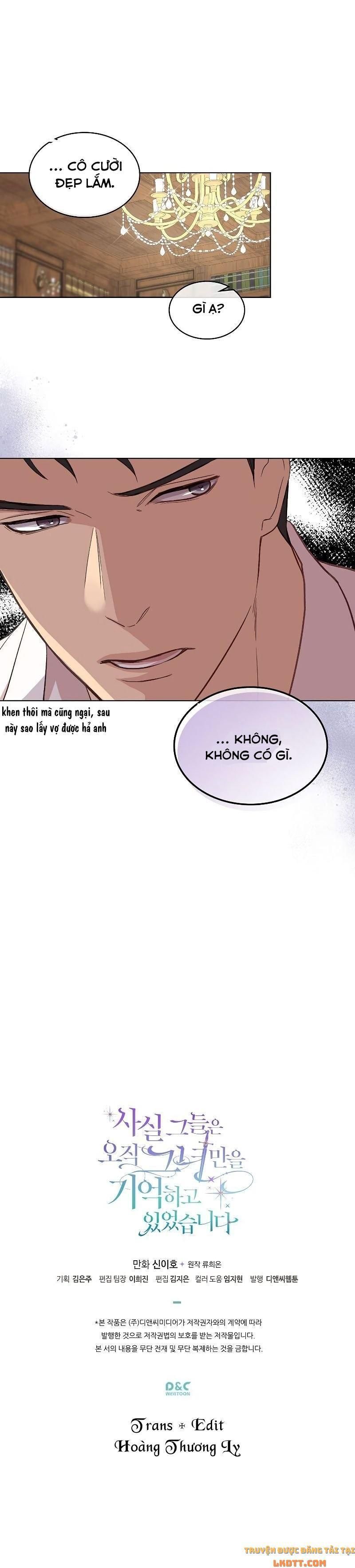 đọc truyện Sự Thật Thì, Họ Chỉ Nhớ Đến Cô Ấy Chương 25 ảnh 19 tại Thiên Thai Truyện