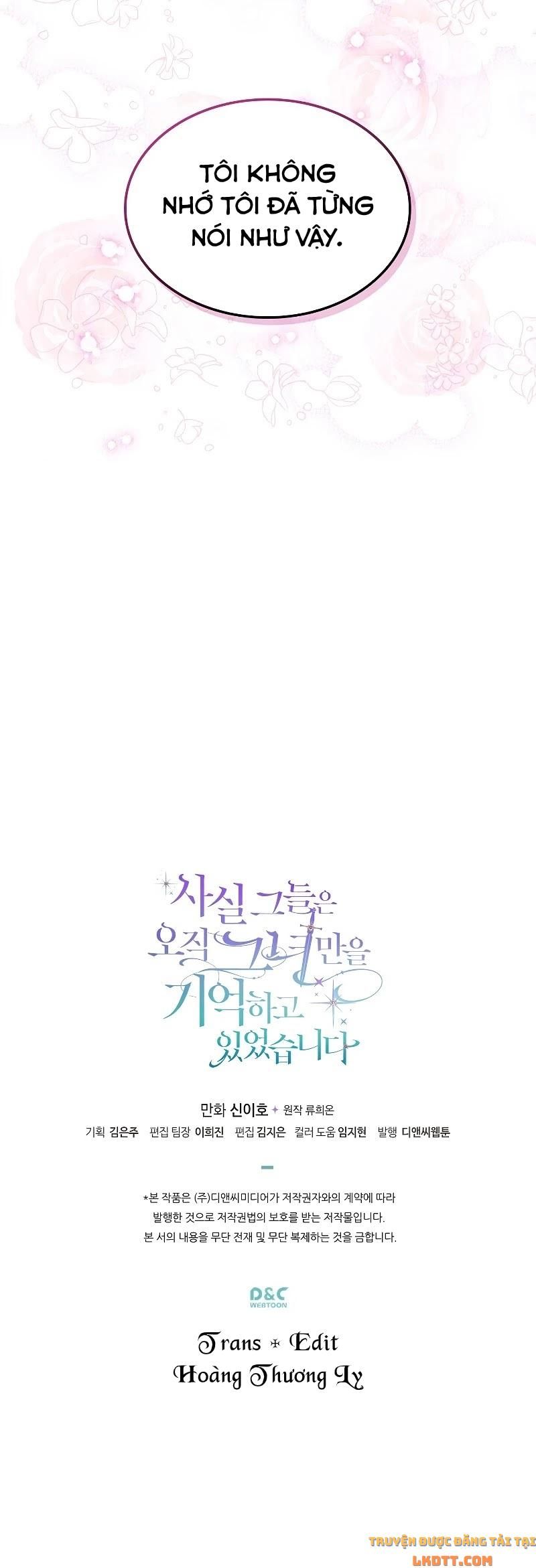 đọc truyện Sự Thật Thì, Họ Chỉ Nhớ Đến Cô Ấy Chương 27 ảnh 30 tại Thiên Thai Truyện