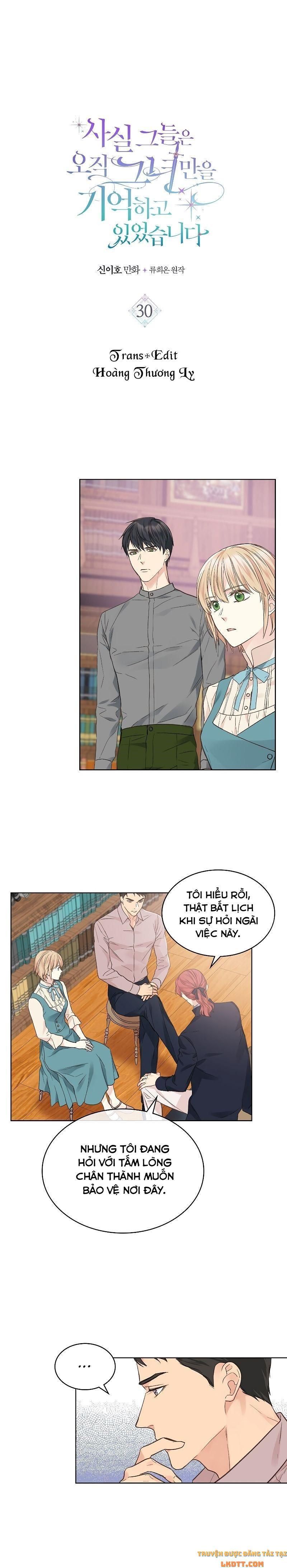 đọc truyện Sự Thật Thì, Họ Chỉ Nhớ Đến Cô Ấy Chương 30 ảnh 4 tại Thiên Thai Truyện