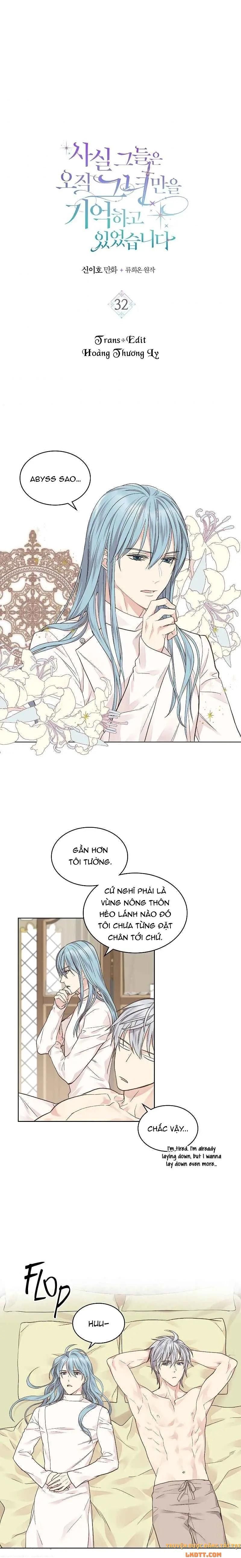 đọc truyện Sự Thật Thì, Họ Chỉ Nhớ Đến Cô Ấy Chương 32 ảnh 4 tại Thiên Thai Truyện