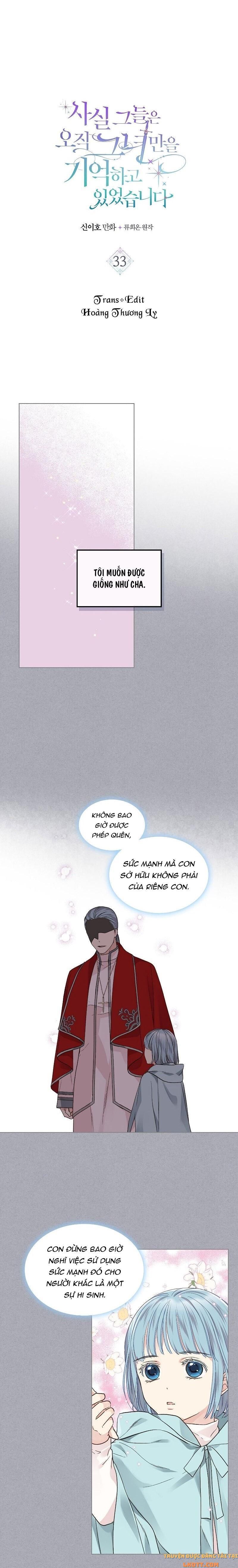 đọc truyện Sự Thật Thì, Họ Chỉ Nhớ Đến Cô Ấy Chương 33 ảnh 3 tại Thiên Thai Truyện