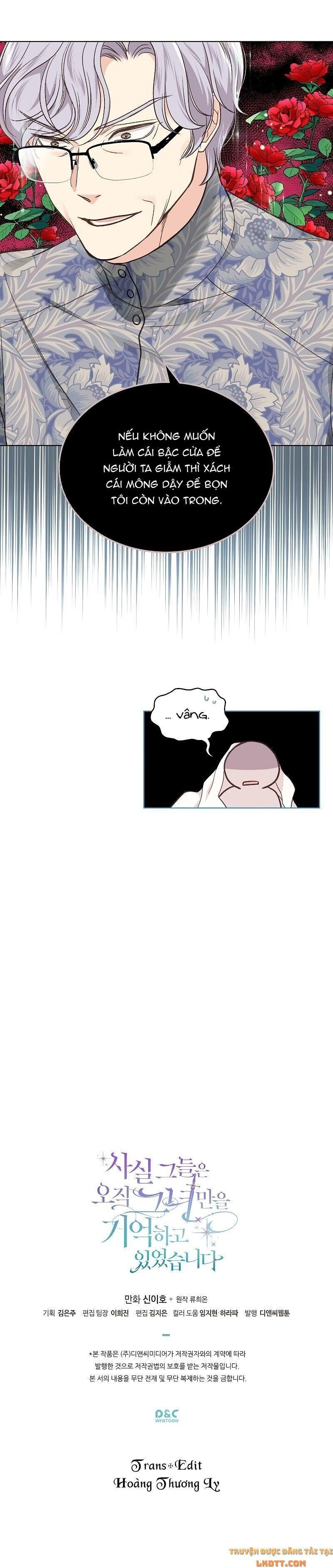 đọc truyện Sự Thật Thì, Họ Chỉ Nhớ Đến Cô Ấy Chương 33 ảnh 17 tại Thiên Thai Truyện